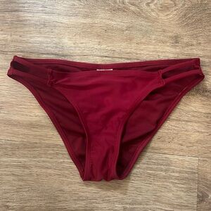 Maroon Bikini Bottoms